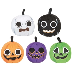 24 x Plush Halloween Pumpkins 11.5cm