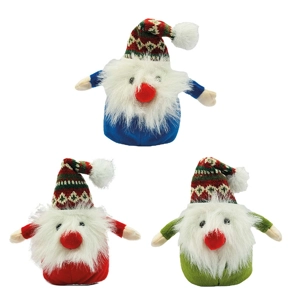 12 x Plush Squeeze Gonks 14cm