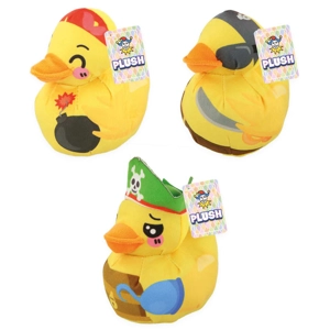 12 x Pirate Duck Plushies 15cm