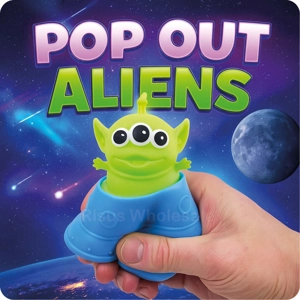 12 x Pop Out Aliens in UFO's