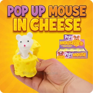 12 x Pop Up Mouse In Cheese