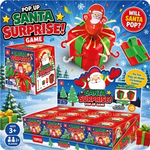 12 x Pop Up Santa Surprise Games
