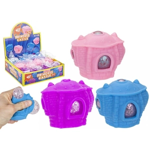 12 x Princess Castle Glitter Squishy