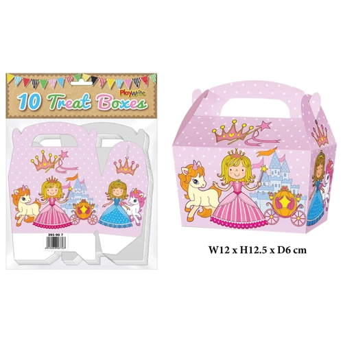 100 Princess Treat Boxes