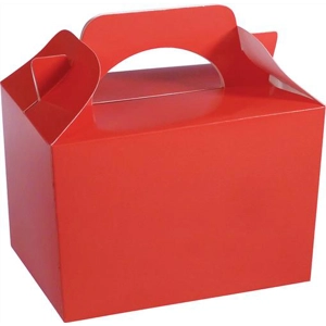 50 x Red Food Boxes