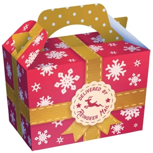 50 x Reindeer Mail Food & Party Boxes