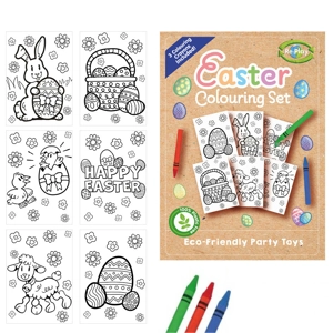 60 x Eco Easter A6 Colouring Sets