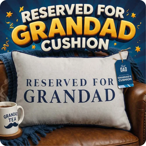 12 x Reserved For Grandad Cushions 45cm