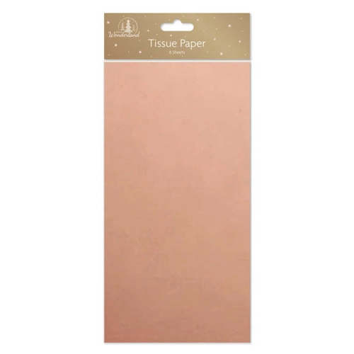 24 x Rose Gold Tissue Paper 8pk