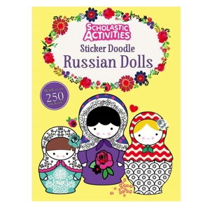 12 x Russian Dolls Sticker Books