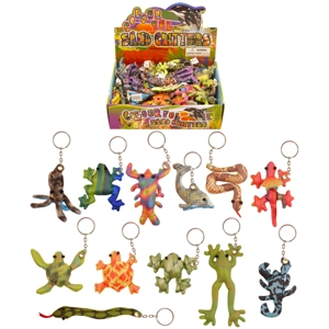 72 x Sand Animal Keyrings