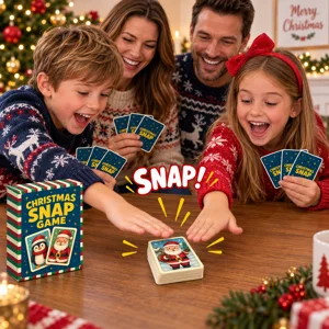12 x Christmas Snap Card Games