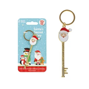 30 x Metal Santa's Secret Keys