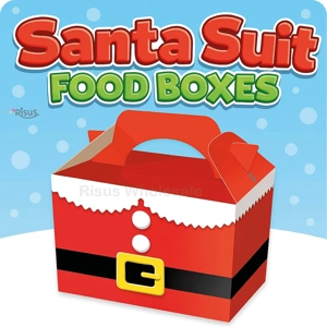 50 x Santa Suit Party & Food Boxes