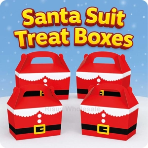 100 Santa Suit Treat Boxes