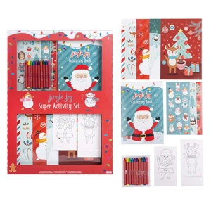 12 x Santa Super Activity Sets