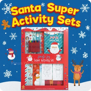 12 x Santa Super Activity Sets