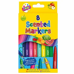 12 x Scented Thick Jumbo Markers 8pk