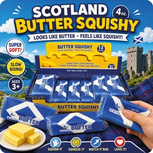 12 x Scotland Squishy Butter 4oz