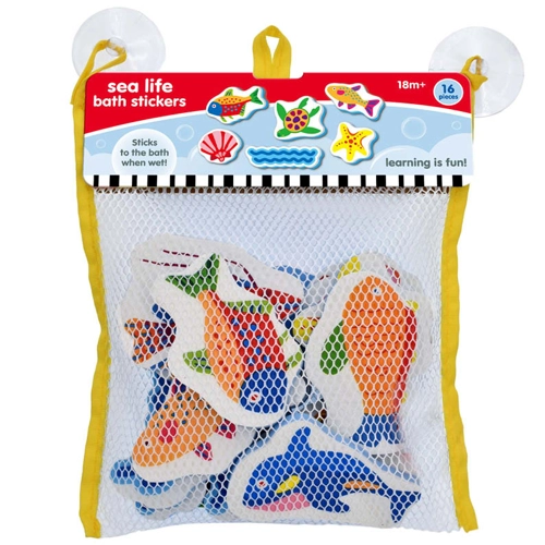 3 x Sealife Foam Bath Stickers
