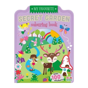20 x Secret Garden Colouring & Sticker Books