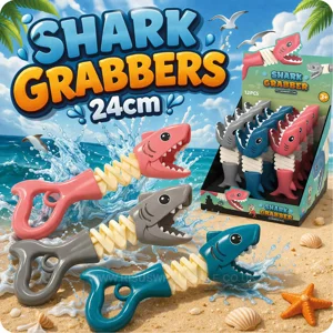 12 x Shark Grabbers 24cm