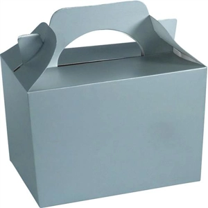 50 x Silver Food Boxes