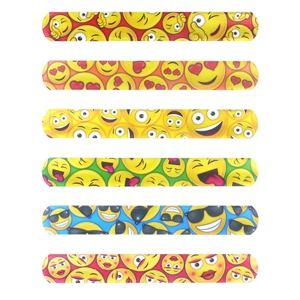 120 x Smile Snap Bracelets