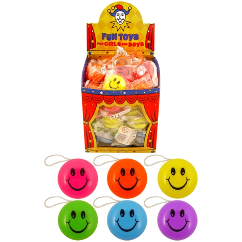 72 x Smiley Face Yoyo's