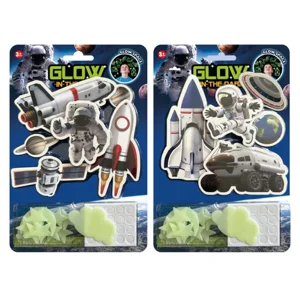 24 x Space Glow Pictures & Stars