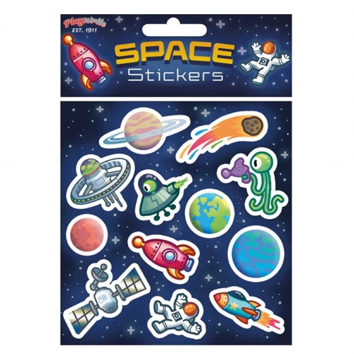 72 x Space Stickers