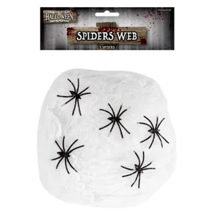 24 x Halloween Spiders Web 5 Spiders