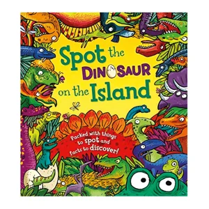 12 x Spot The Dinosaur On The Island Books