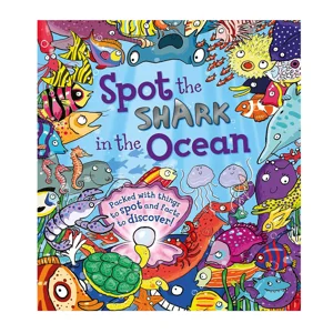 12 x Spot The Shark In The Ocean Books
