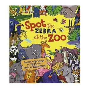 12 x Spot The Zebra In The Zoo Books