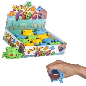 12 x Squishy Frog Balls