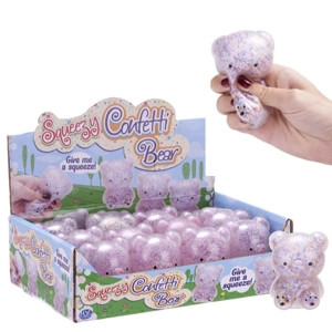 12 x Squeezy Confetti Bears