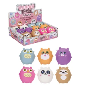 12 x Kawaii Kutie Squishy Animals 8.5cm