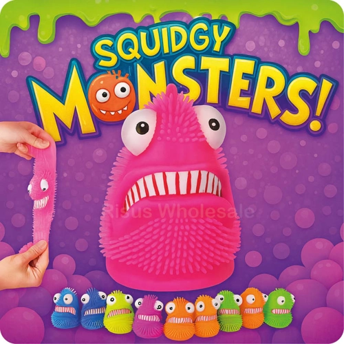 12 x Squidgy Monsters