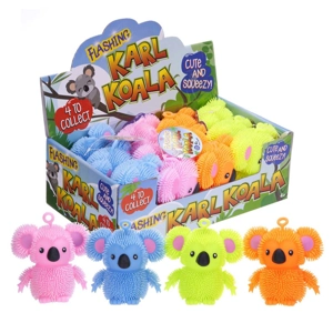 12 x Squishy Flashing Karl Koala