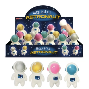 12 x  Squishy Astronauts 12cm