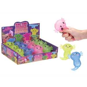 12 x Squishy Bead Axolotls