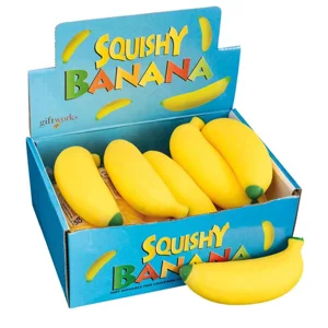 12 x Squishy Bananas 13cm