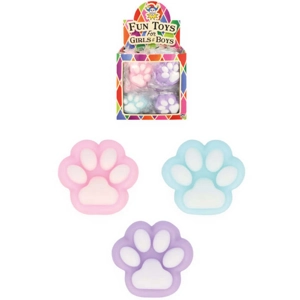 42 x Squishy Cat Paws 5.5cm