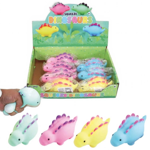 12 x Squishy Dinosaurs