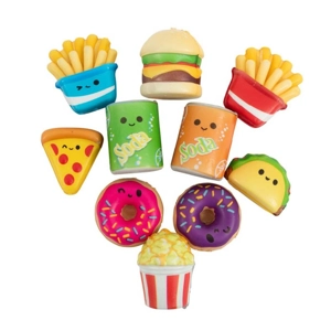 100 x Squishy Food 5cm