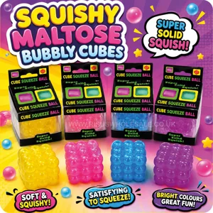 12 x Squishy Sugar Maltose Bubbly Cubes