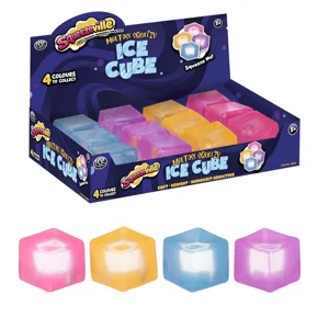 12 x Squishy Sugar Maltose Ice Cubes 3.5cm