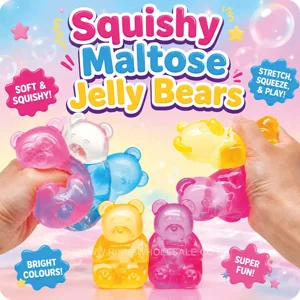 12 x Squishy Maltose Jelly Bears