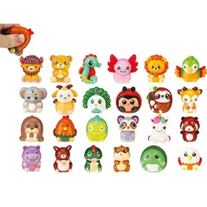 72 x Squishy Foam Mini Pets 6cm